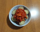 キムチのせ薩摩芋作り方3写真