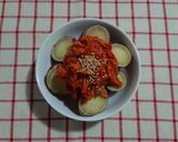 キムチのせ薩摩芋作り方4写真