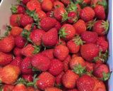 材料二つ!時短!甘め^_^いちごジャム作り方1写真