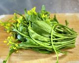新芯菜（なばな）と炒り卵のお浸し作り方1写真