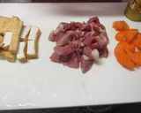 小松菜と豚バラと厚揚げの炒め物^^作り方3写真