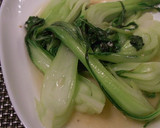 青菜炒め　～師匠が認めるか！？青梗菜版～作り方7写真