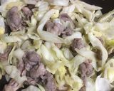 豚ニラキャベツの炒め物作り方2写真