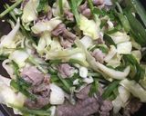 豚ニラキャベツの炒め物作り方3写真