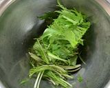 簡単☆ヘルシー☆水菜の豚肉巻き作り方1写真