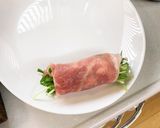 簡単☆ヘルシー☆水菜の豚肉巻き作り方4写真