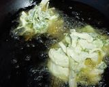 空豆と三つ葉のかき揚げ作り方3写真