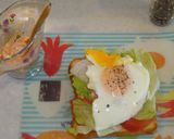 朝の腸活サンド☀ソーセージとピンクソース作り方5写真