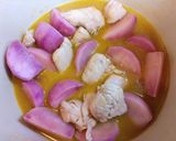 簡単寒い日夕飯！鶏蕪ブロッコリーシチュー作り方6写真