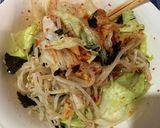 キムチ焼肉海苔サラダ作り方5写真