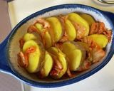 インカのめざめ&キムチのチーズ焼き作り方3写真
