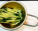 超簡単!サラダチキン冷やし中華!!作り方3写真