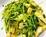 簡単！材料2っ！豆苗と厚揚げ炒め作り方8写真
