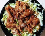 キャベツがメイン☆豚の生姜焼き丼作り方9写真