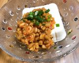 納豆キムチ豆腐のせ作り方3写真