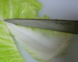 白菜とはんぺんのスープ作り方9写真