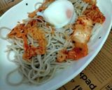 超簡単美味しい！　すごうま赤辛サラダ蕎麦作り方5写真