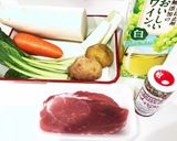 ストウブでキャンプ飯、塩豚肉の白ワイン煮作り方1写真