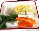 ストウブでキャンプ飯、塩豚肉の白ワイン煮作り方4写真