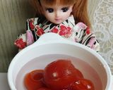 リカちゃん♡ トマトとしらす蜂蜜甘酢和え作り方3写真