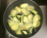 超簡単☆こく旨♫揚げ茄子マヨしょう油炒め作り方1写真