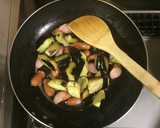 超簡単☆こく旨♫揚げ茄子マヨしょう油炒め作り方4写真