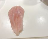鶏胸肉♥しそと梅肉のフライ作り方1写真