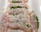 鶏胸肉♥しそと梅肉のフライ作り方3写真