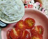 リカちゃん♡ トマトとしらす蜂蜜甘酢和え作り方8写真