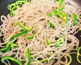 こんにゃくとピーマンの出汁炒め作り方3写真