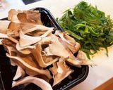 舞茸とシソの和風パスタ作り方2写真