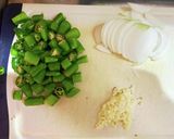 ツナ缶とししとうのパスタ作り方1写真
