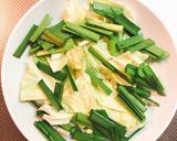 レンジ調理で簡単☆ニラたっぷり豚キムチ作り方5写真