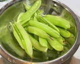 綺麗な緑の豆ご飯作り方2写真
