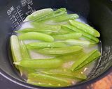綺麗な緑の豆ご飯作り方3写真
