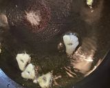 キノコとネギのおろしバター醤油パスタ作り方2写真
