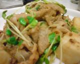 豚肉と里芋の梅味噌炒め作り方6写真
