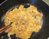 お弁当で大人気!母直伝挽き肉オムレツ作り方6写真