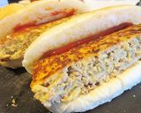 お弁当で大人気!母直伝挽き肉オムレツ作り方9写真