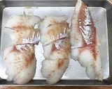 カレー風味の鱈のピカタ！トマトソースと作り方1写真