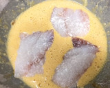 カレー風味の鱈のピカタ！トマトソースと作り方5写真