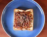 チーズ流出！ベーコンしめじのホットサンド作り方15写真