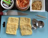 キムチと納豆のお袋焼き作り方1写真
