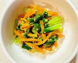 カロリーハーフ♡ビビンバ風オートミール♡作り方14写真