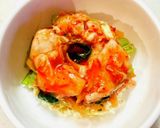 カロリーハーフ♡ビビンバ風オートミール♡作り方15写真