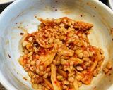 キムチ納豆手巻き寿司作り方3写真
