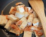 簡単おつまみ★厚揚げキムチーズ焼き作り方3写真