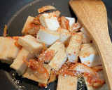 簡単おつまみ★厚揚げキムチーズ焼き作り方3写真