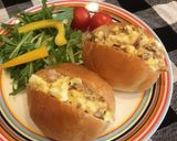 焼鳥缶で簡単とりたまサンド♡作り方4写真