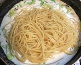 ベーコンレタスオリーブのクリームソース作り方7写真